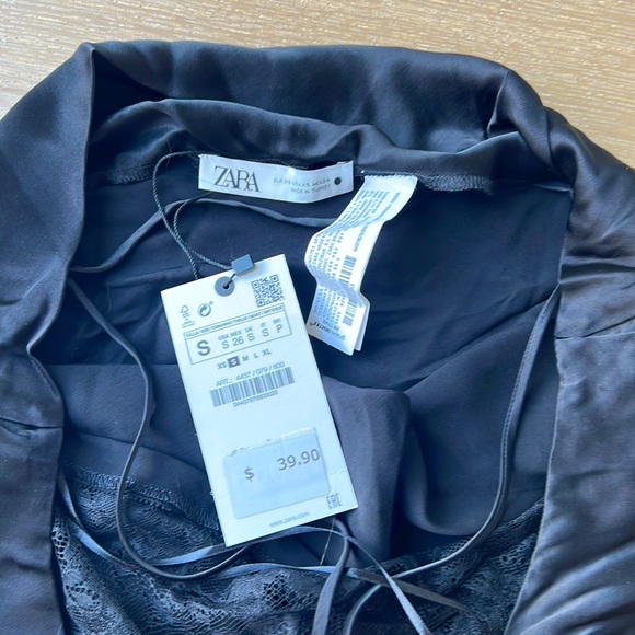 Black Cocktail Dress ZARA | NEW WITH TAGS - Picture 5 of 6